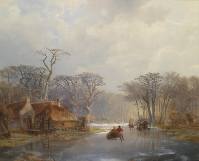 Winterplezier door Carl Hilgers